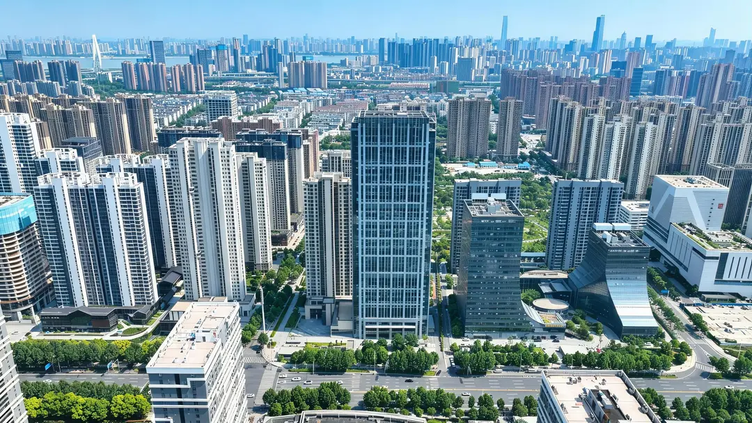 城建坤璟大厦航拍实景